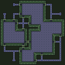 Dungeon blob tileset