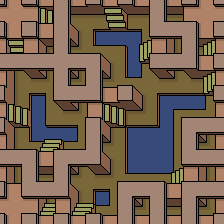 Trench blob tileset