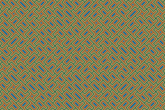 Two-edge Wang Tiles